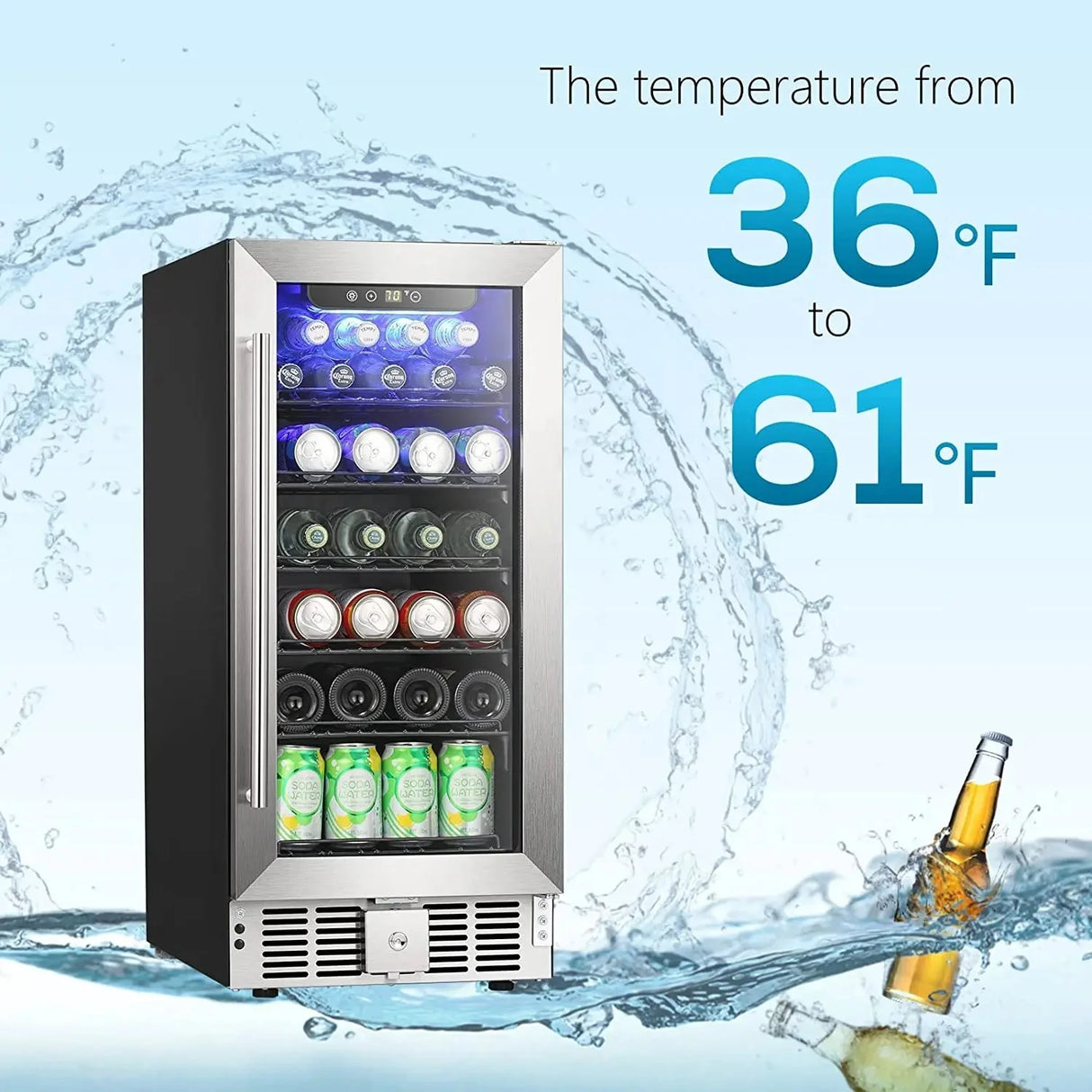 15 Inch Beverage Refrigerator W5185B