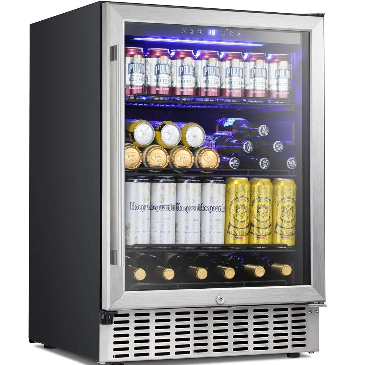 15 Inch Built-in Mini Fridge Beverage Refrigerator W5174C