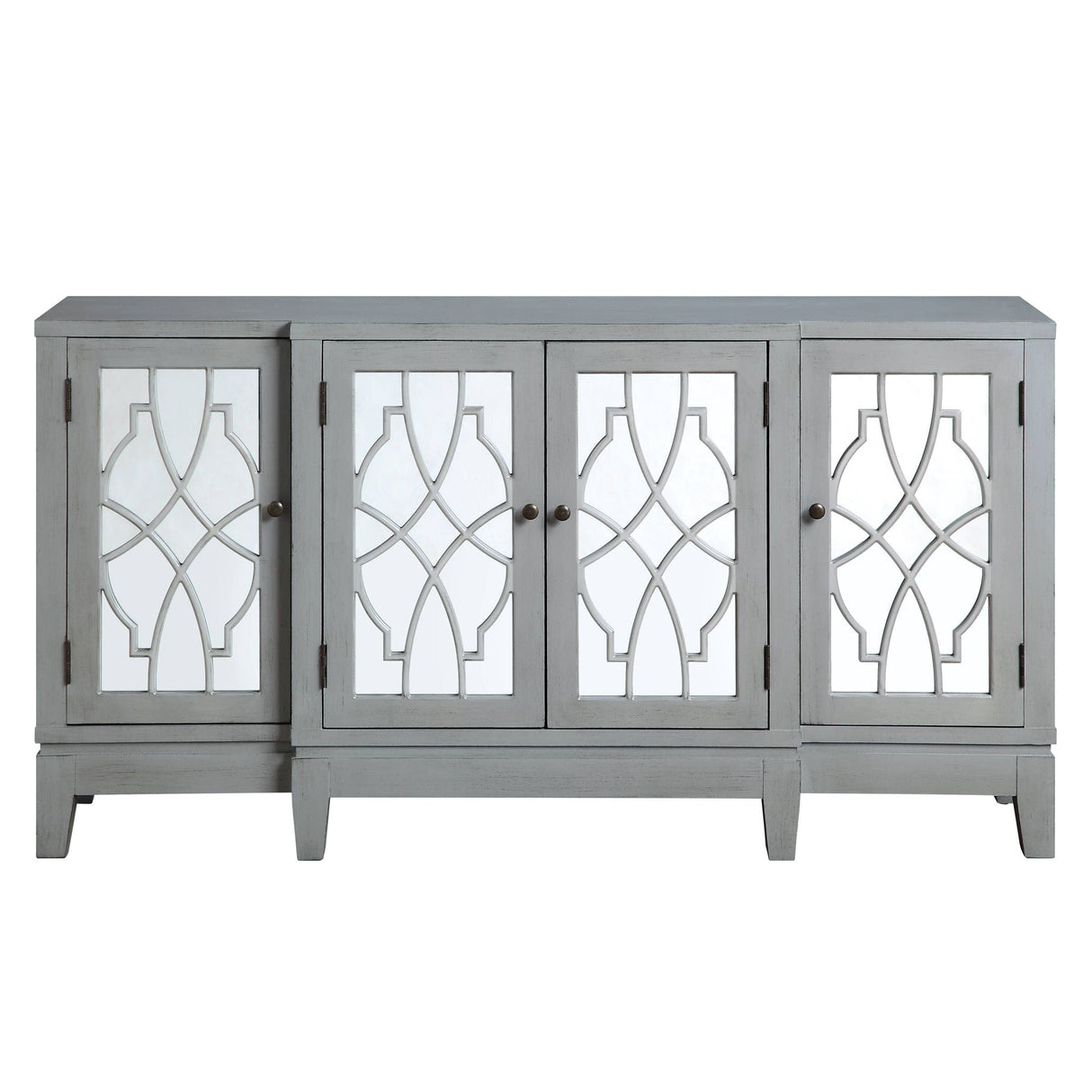 Magdi Console Cabinet - Antique Gray