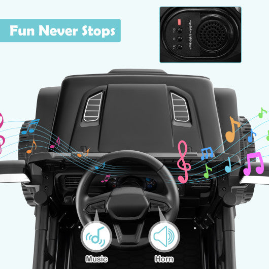 24V Kids Ride on Electric ATV Quad Car with Realistic Sounds and  LED Lights-Pink