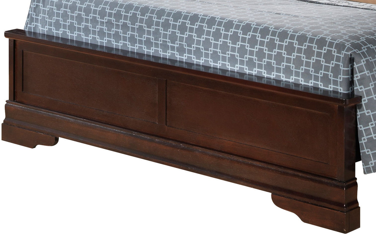 Sleigh Bed With Low Footboard by Couch.com