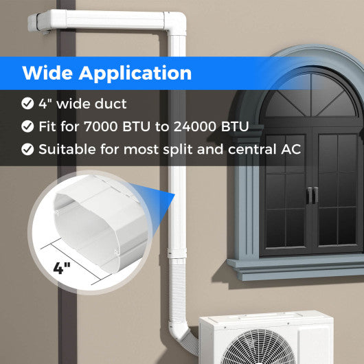 27.5 inch Outdoor Bistro Table with Heavy Duty Metal Frame and Adjustable Foot Pads-white