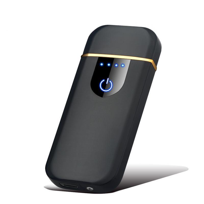 Modern Touch Electric lighter Plasma Lighters Dual arc Lighter USB lighters Flameless Rechargeable Lighter Windproof Lighter Electric lighters for Men Gift Gadgets Accessories
