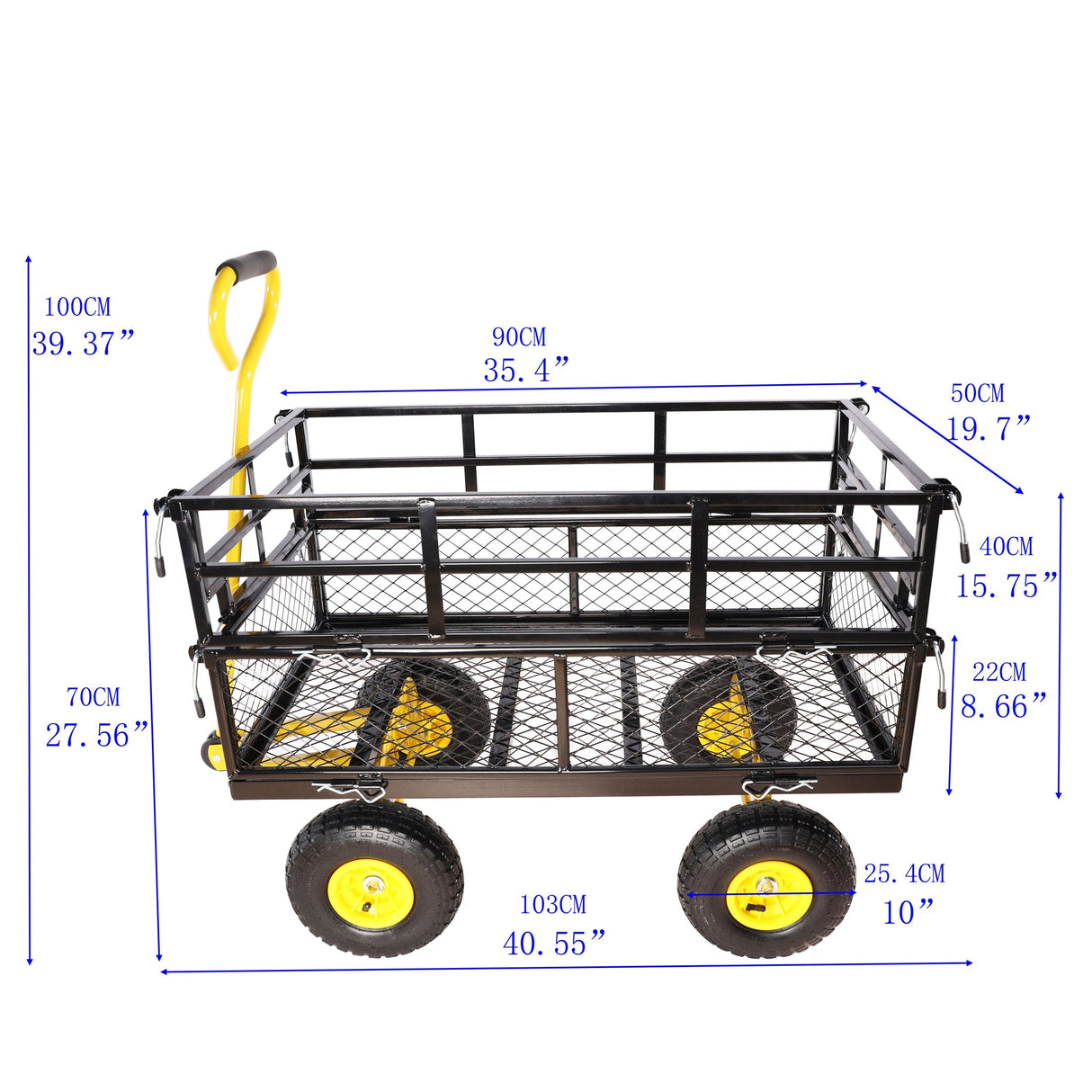 Wagon Cart Garden Cart Trucks Make Transporting Firewood Easier