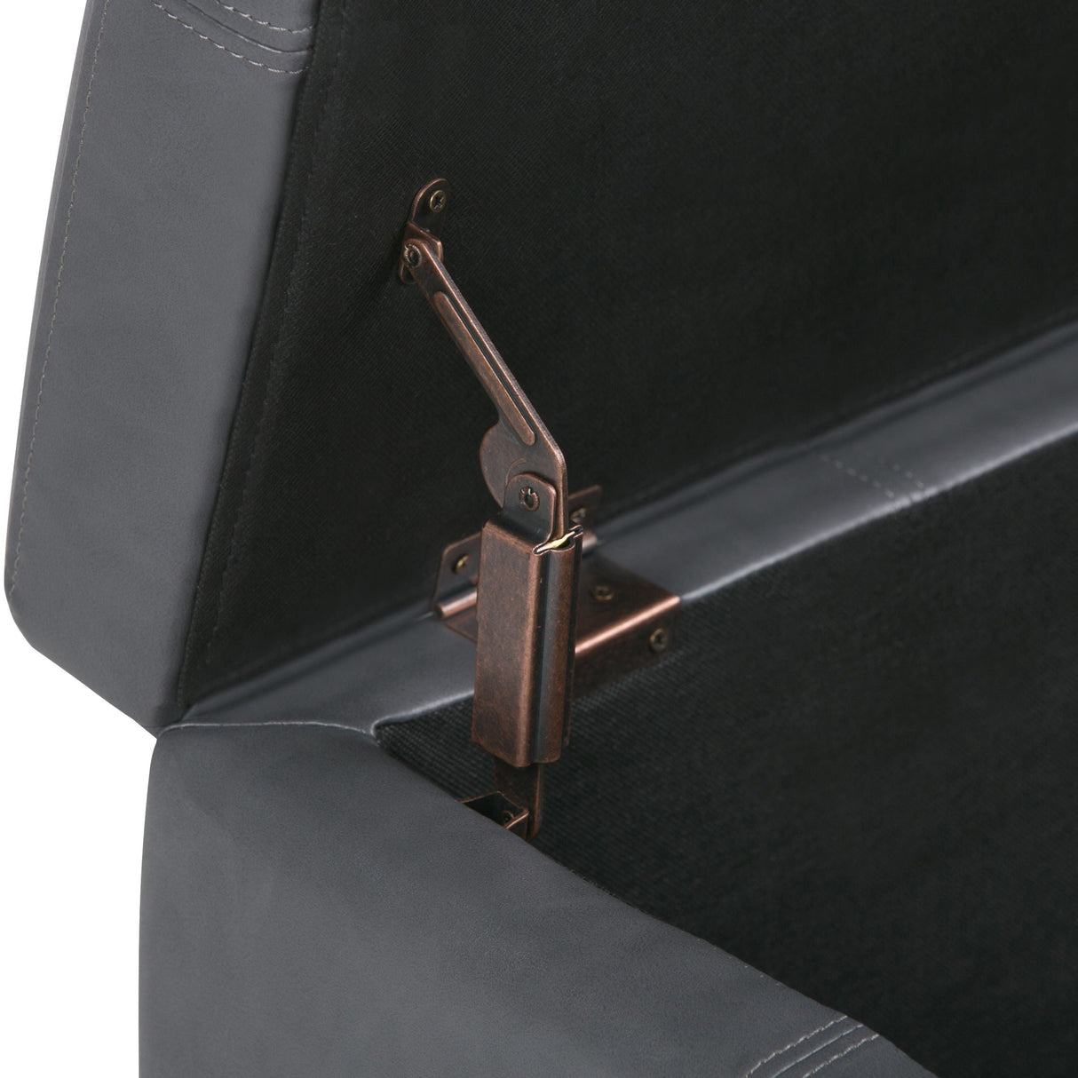 Kingsley - Upholstered Large Storage Ottoman by Couch.com