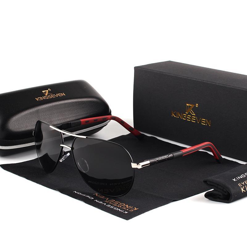 Summer Luxury Aluminum Magnesium Men's Retro Aviation Popular Sunglasses Polarized Men Mirror Glasses oculos Eyewear Accessories For Men