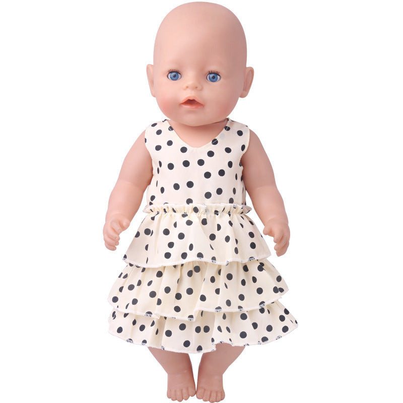 18 Inch American Girl Doll Dress American Girl Summer Sleeveless Cake Dress