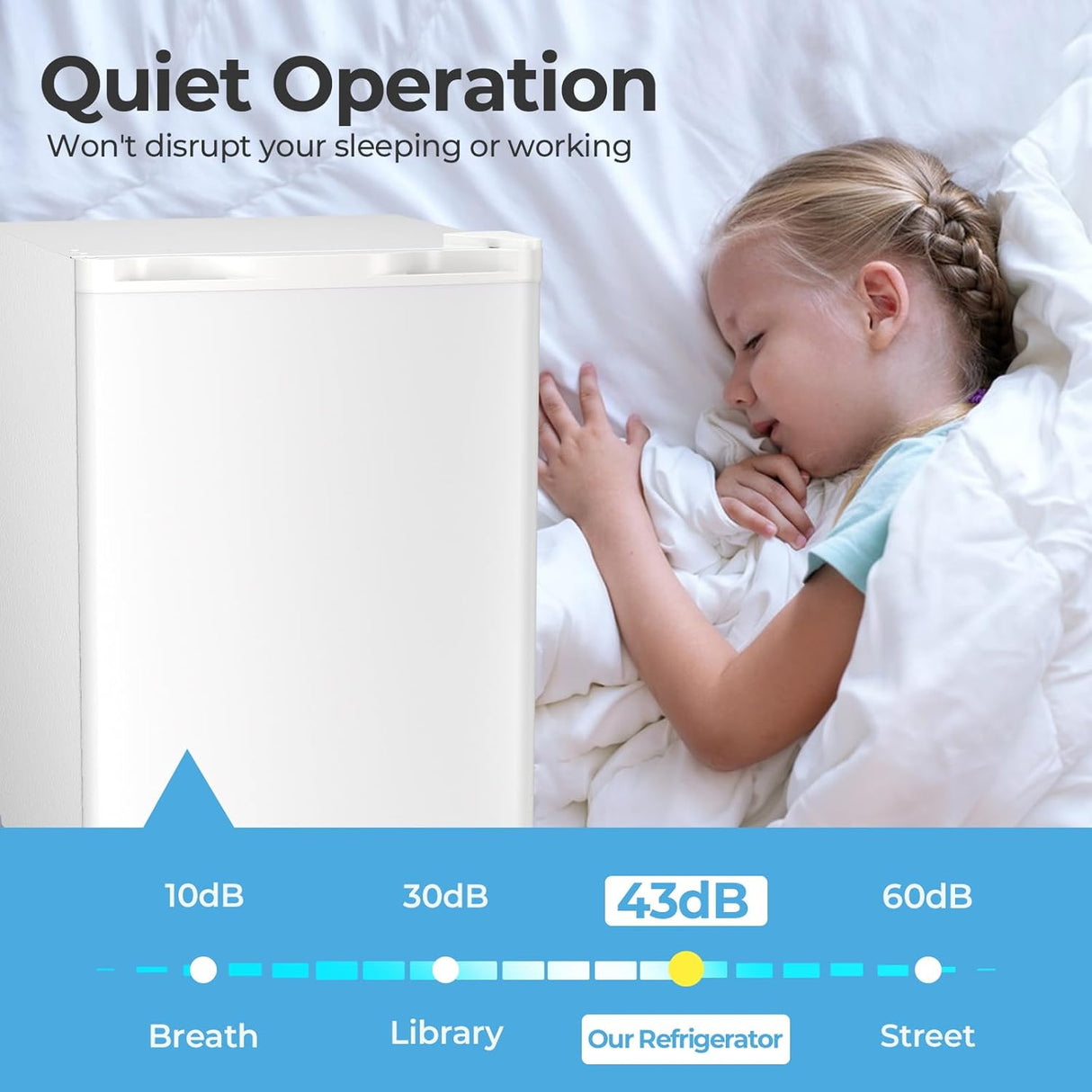 1.6\2.6\3.2 cu. ft Mini Fridge with Freezer