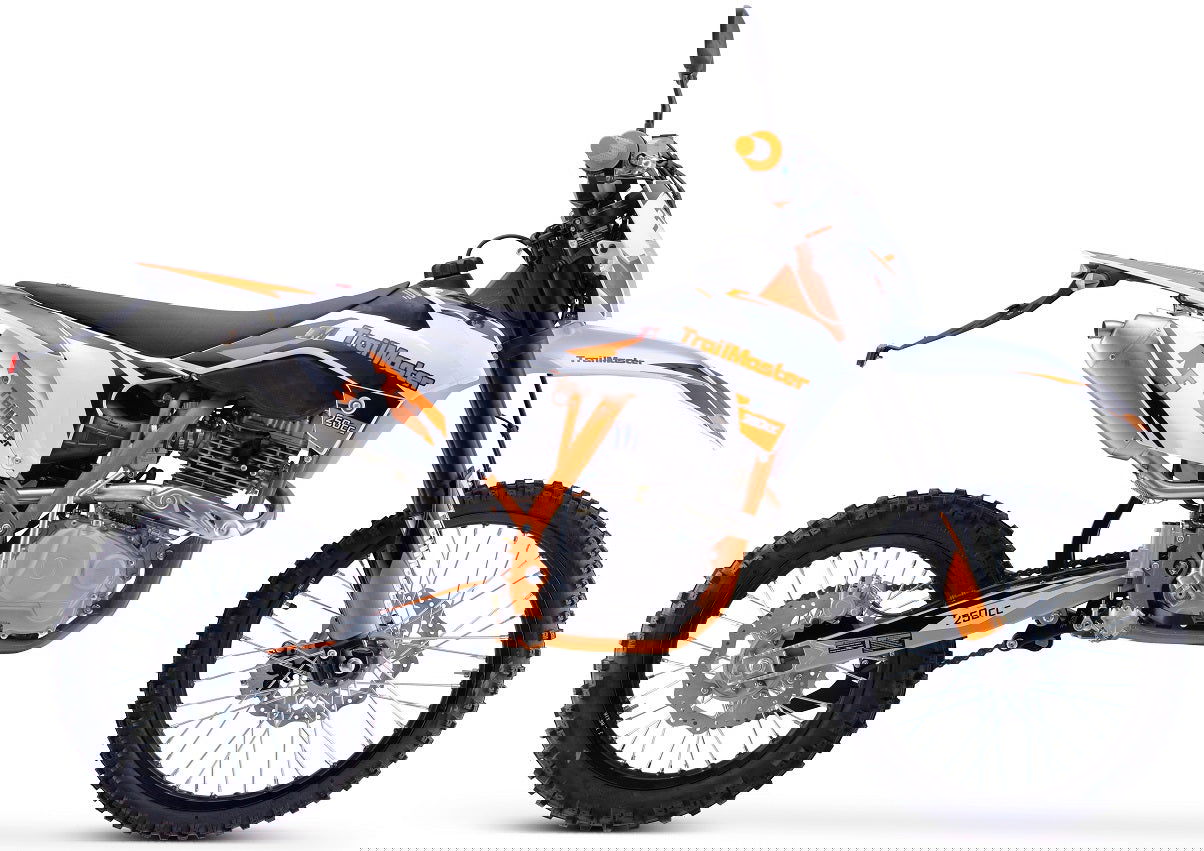 TrailMaster TM31X PRO 250cc Dirt Bike 5-Speed Manual Dual Disc Brakes, Electric Start with Kick backup (19/16)