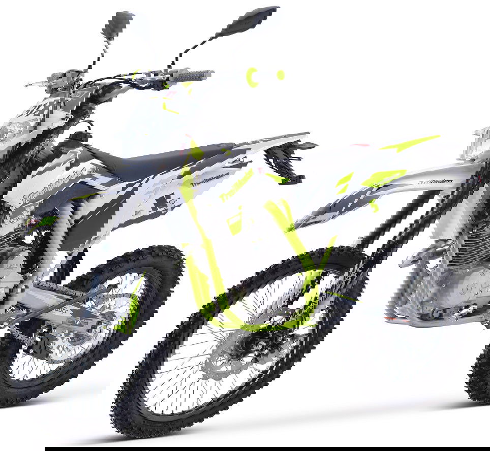 TrailMaster TM31X PRO 250cc Dirt Bike 5-Speed Manual Dual Disc Brakes, Electric Start with Kick backup (19/16)