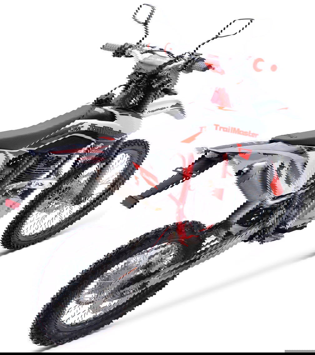 TrailMaster TM31X PRO 250cc Dirt Bike 5-Speed Manual Dual Disc Brakes, Electric Start with Kick backup (19/16)