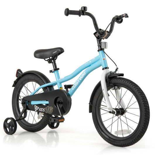16-Inch Kids Bike for 4-7 Years Old Children Bicycle with Training Wheels