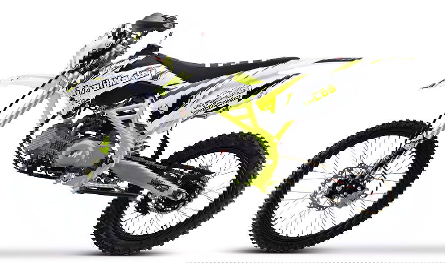 TrailMaster C60 160cc Dirt Bike, 4-Speed Manual (19/16) Wheels