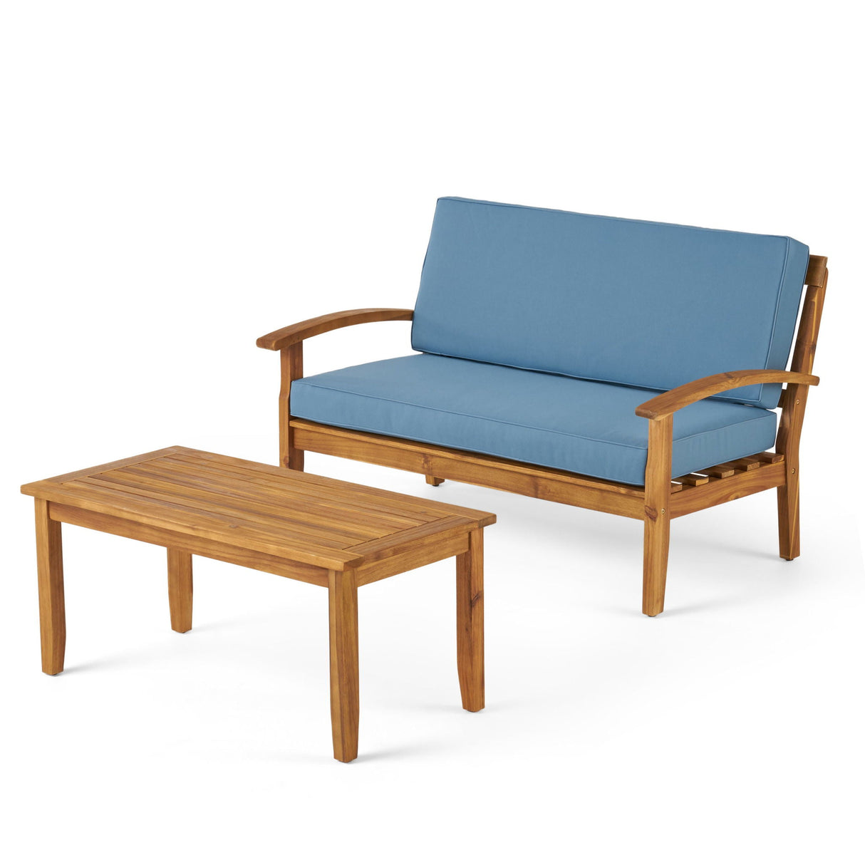 Outdoor Chat Set With Coffee Table And Loveseat by Couch.com