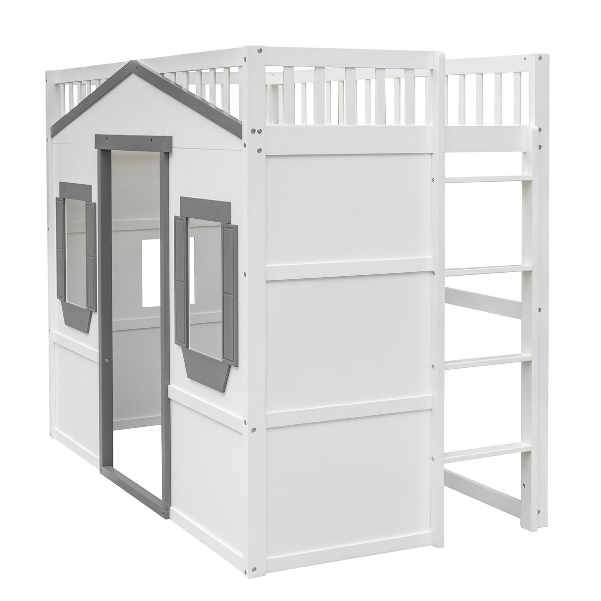 Elegant House Loft Bed With Ladder by Couch.com