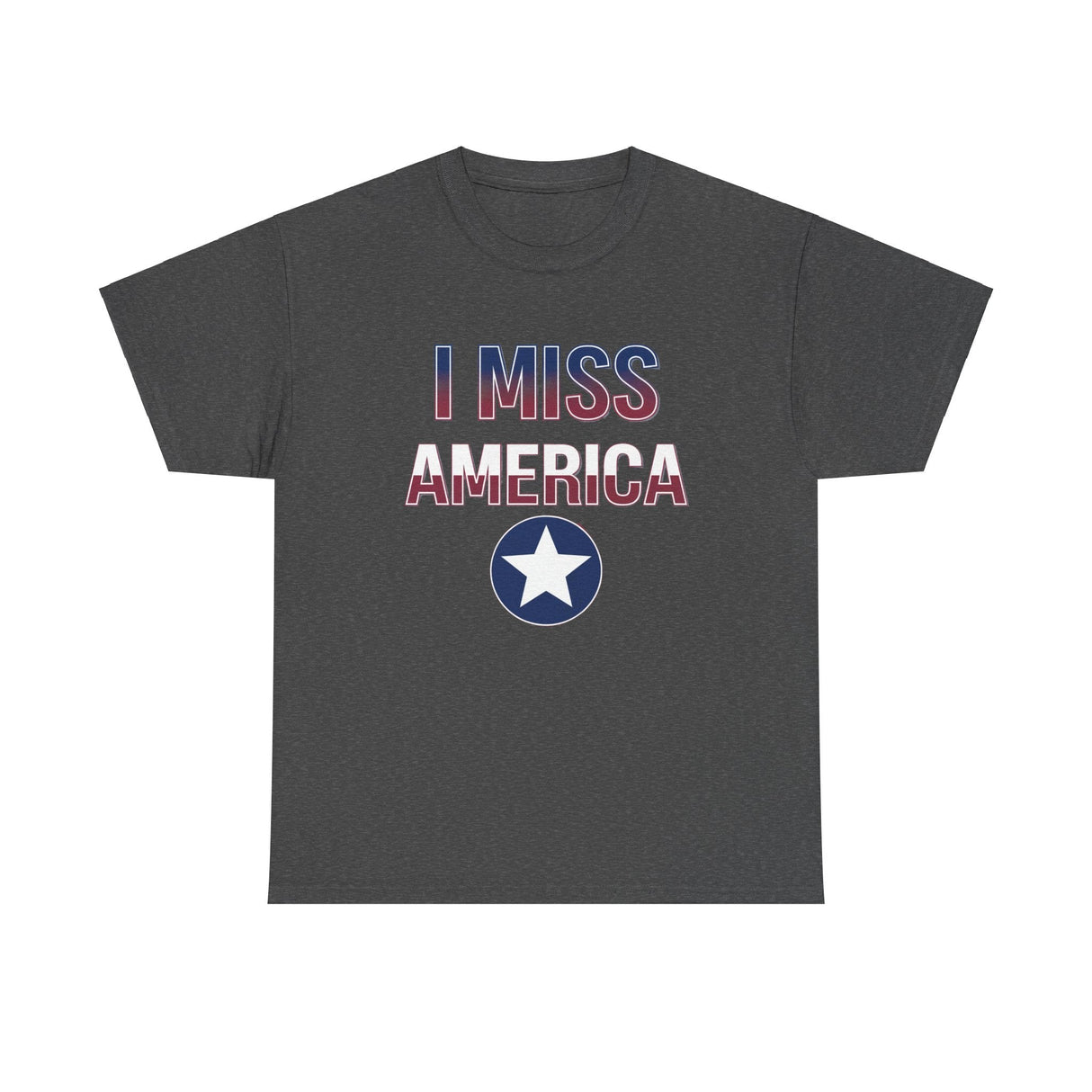 "I Miss America" Star Unisex Heavy Cotton Tee