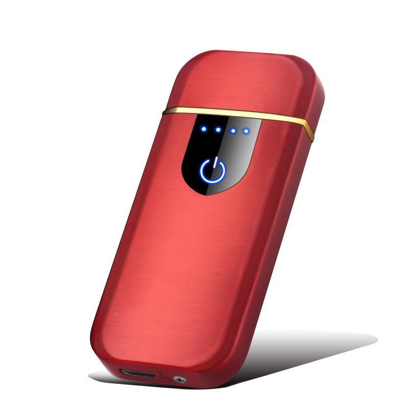 Modern Touch Electric lighter Plasma Lighters Dual arc Lighter USB lighters Flameless Rechargeable Lighter Windproof Lighter Electric lighters for Men Gift Gadgets Accessories