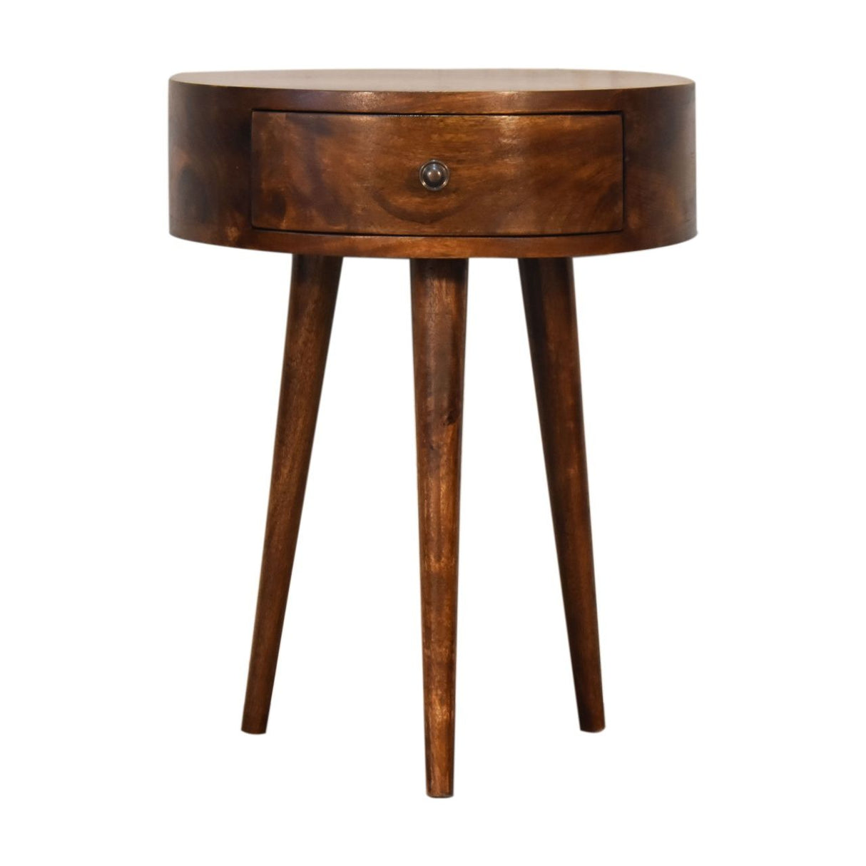 Semi Circle Nightstand - Chestnut by Couch.com