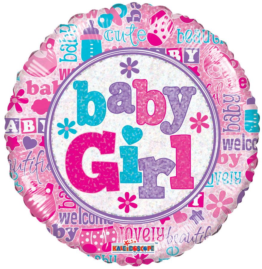 18" Baby Girl - Holographic- Conver USA