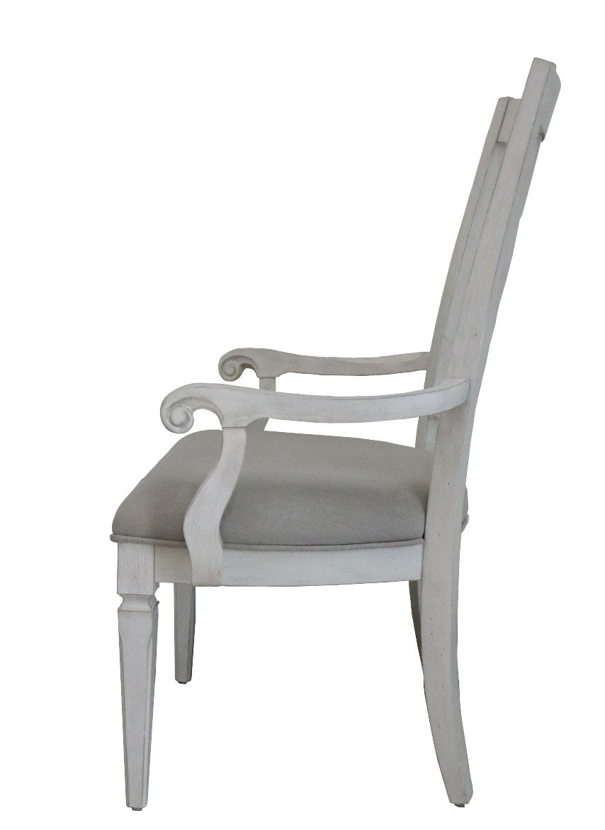 Katia - Arm Chair (Set of 2) - Light Gray / White by Couch.com