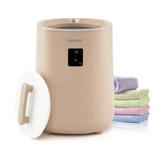 18L Large Towel Warmer with LED Display and Auto Shut off-Coffee