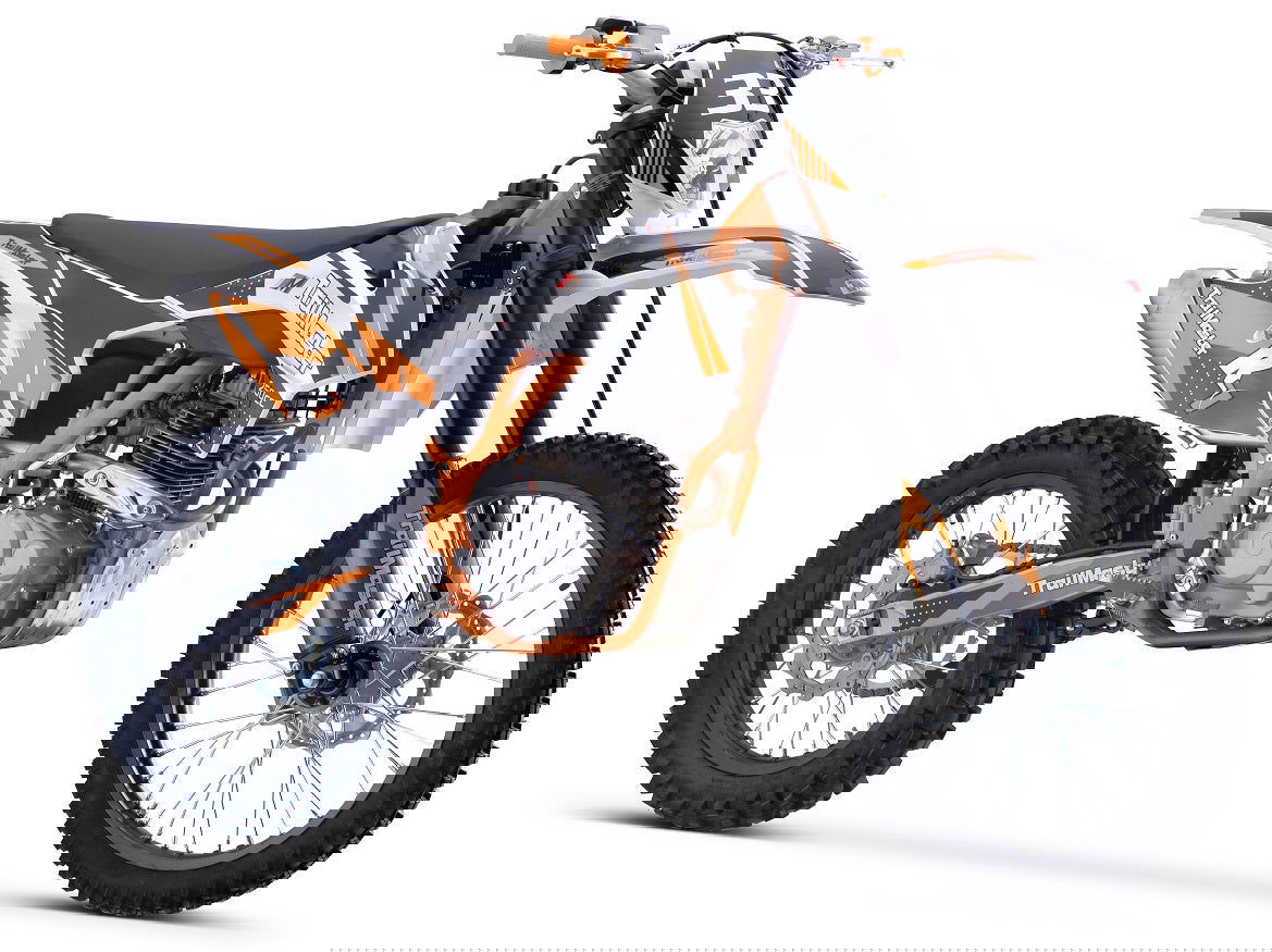 TrailMaster TM33 250 Dirt Bike, 5-Speed Manual, Dual Disc Brakes (21/18)