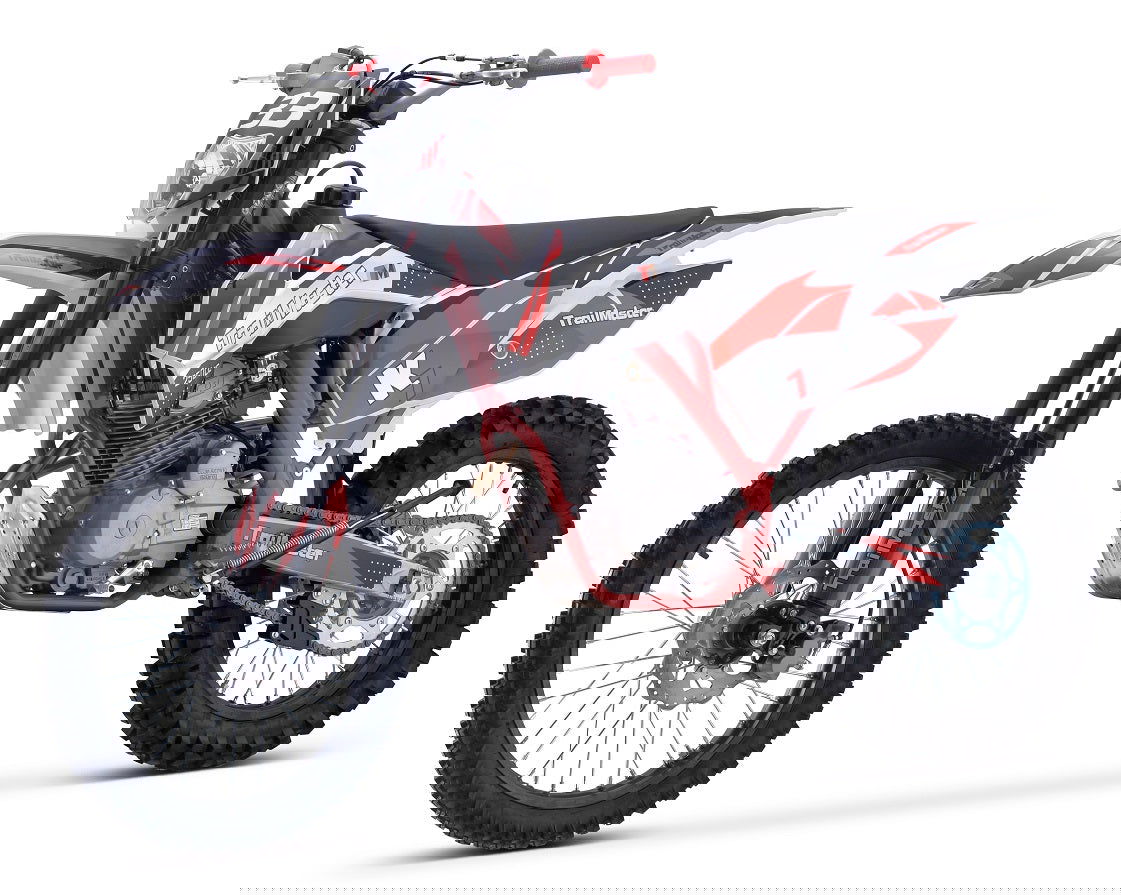 TrailMaster TM33 250 Dirt Bike, 5-Speed Manual, Dual Disc Brakes (21/18)