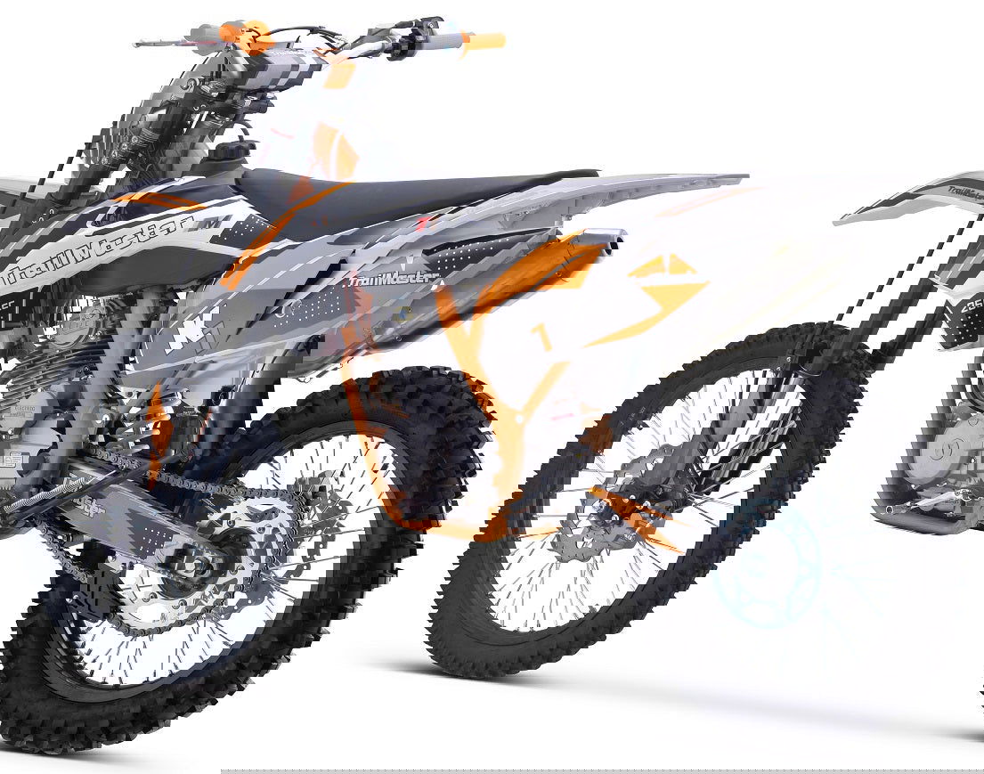 TrailMaster TM33 250 Dirt Bike, 5-Speed Manual, Dual Disc Brakes (21/18)