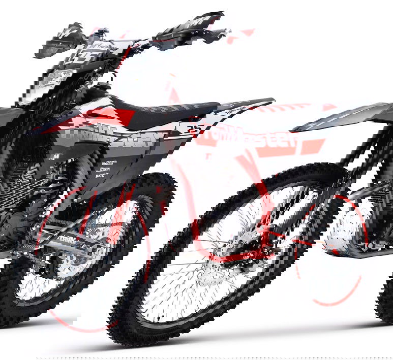 TrailMaster TM35 250cc Dirt Bike, 5-Speed Manual, Dual Disc Brakes, (21/18) Wheels