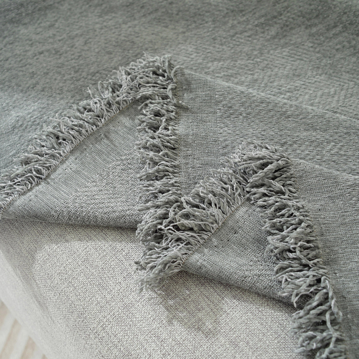 Chenille Herringbone Couch Protector Blanket, Stylish Throw Blankets for Couch and Couch Throw Cover