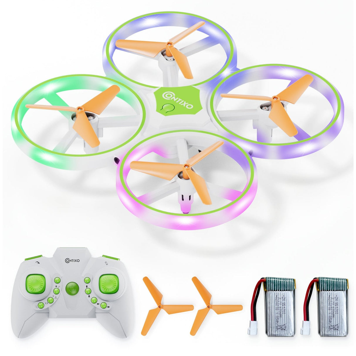 Contixo TD1 Dragonfly Drone With LED Light Effects