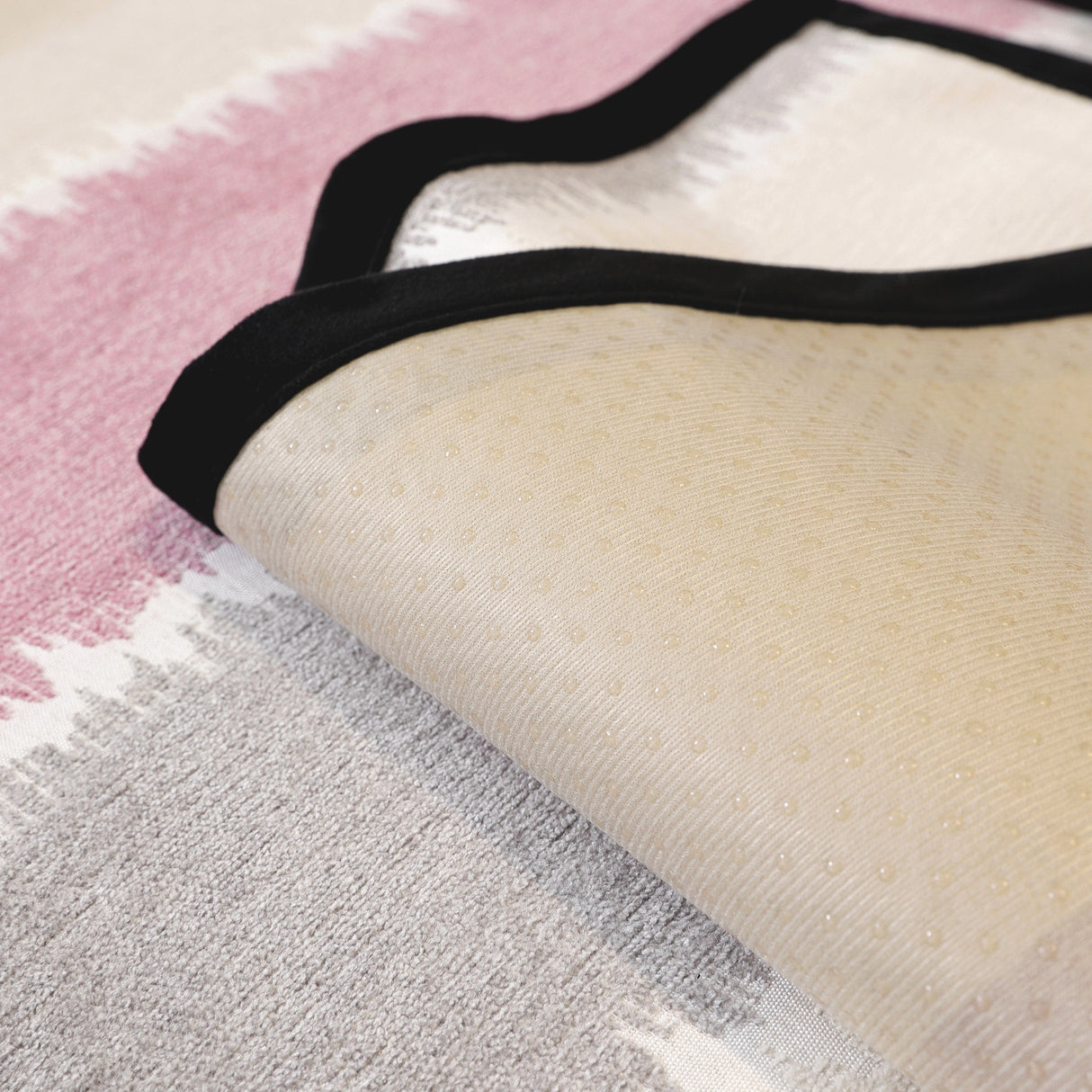 Striped Colorblock Non-Slip Sectional Couch Covers, Chenille Sofa Protector Cover