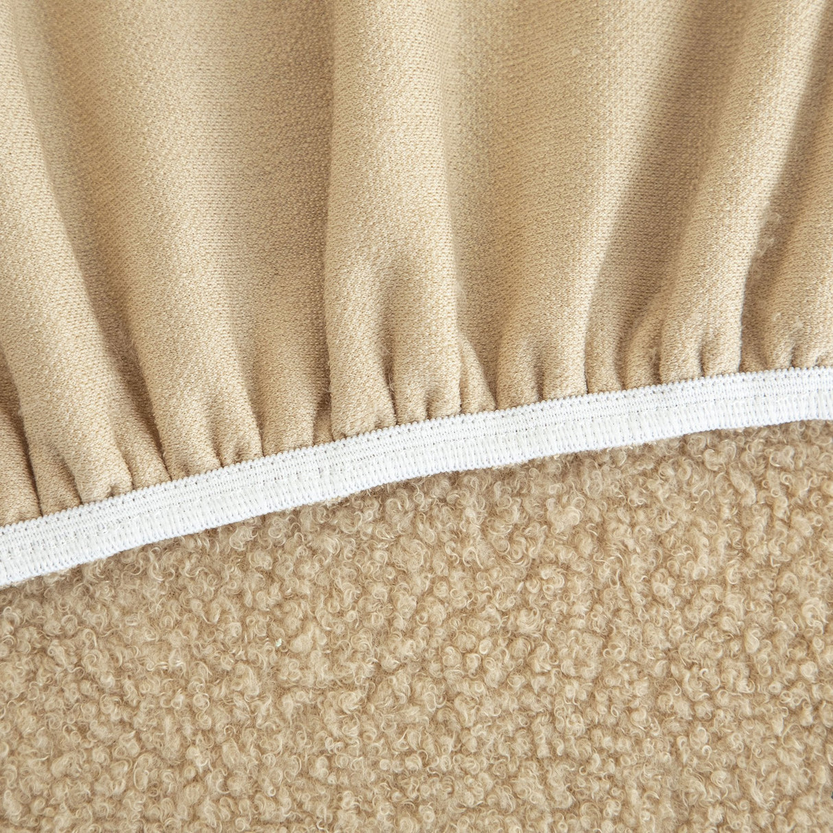 Stretch Plush Fitted Couch Slipcover Furniture Protector for 1/2/3/4/5 Cushion Couch