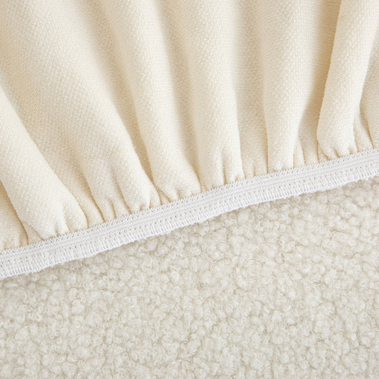 Stretch Plush Fitted Couch Slipcover Furniture Protector for 1/2/3/4/5 Cushion Couch