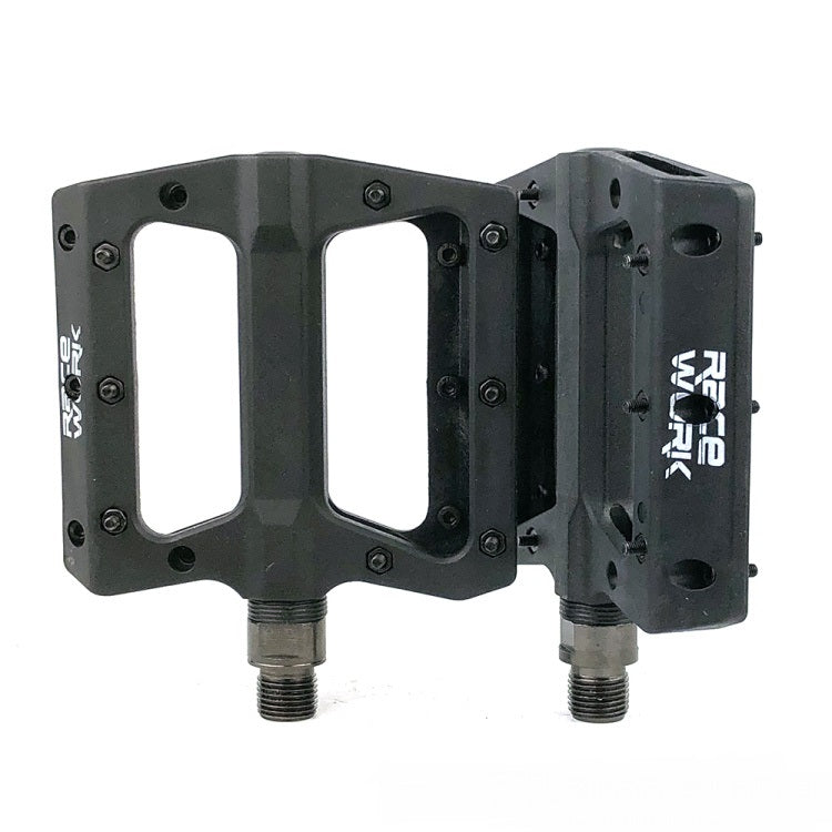 Ultralight Flat Pedals Nylon Bicycle Pedal Mountain Bike Platform Pedals 3 Sealed Bearings Cycling Pedals For Bicycle Mountain Bike Pedals Pedals Bicycle Flat Pedals Bearing Lightweight Platform For Road Mountain Bike