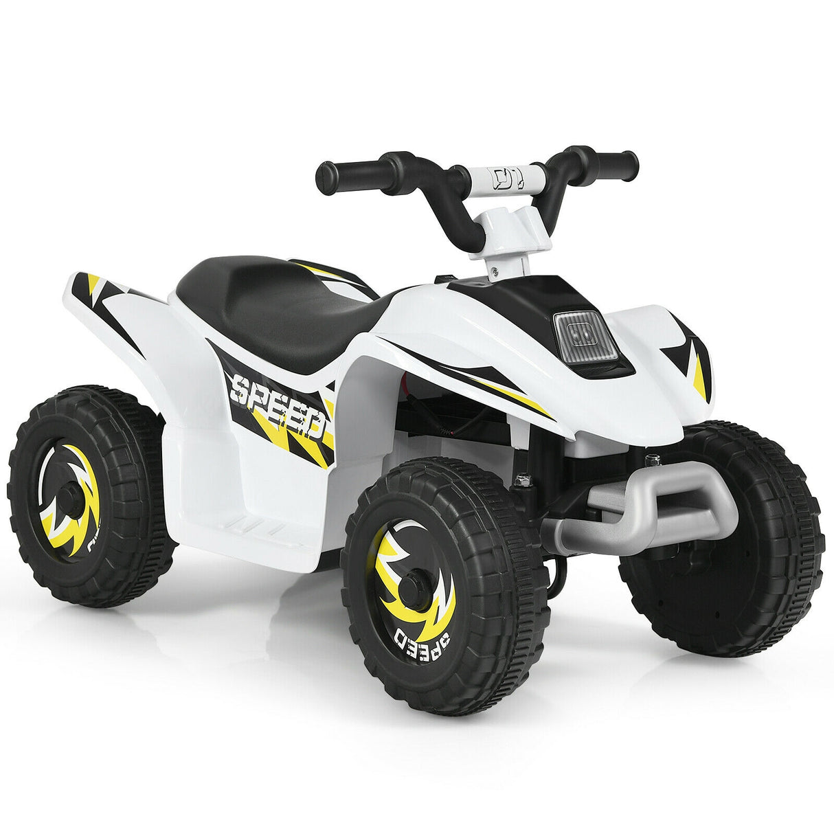 6V Kids Electric ATV 4 Wheels Ride-On Toy -Blue