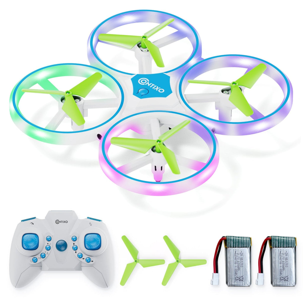 Contixo TD1 Dragonfly Drone With LED Light Effects