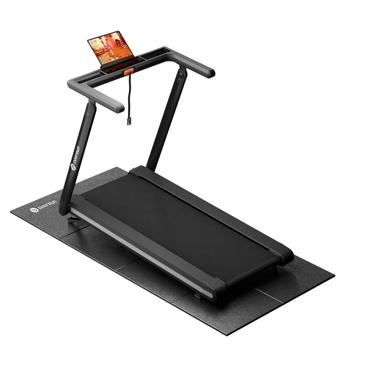 DeerRun X20 Treadmill with 15% Auto Incline Full Running Deck Treadmill | 400Lbs, 11.3Mph