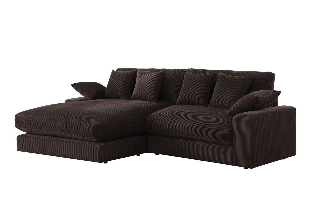 Mystic - Reversible Sectional Sofa Chaise by Couch.com