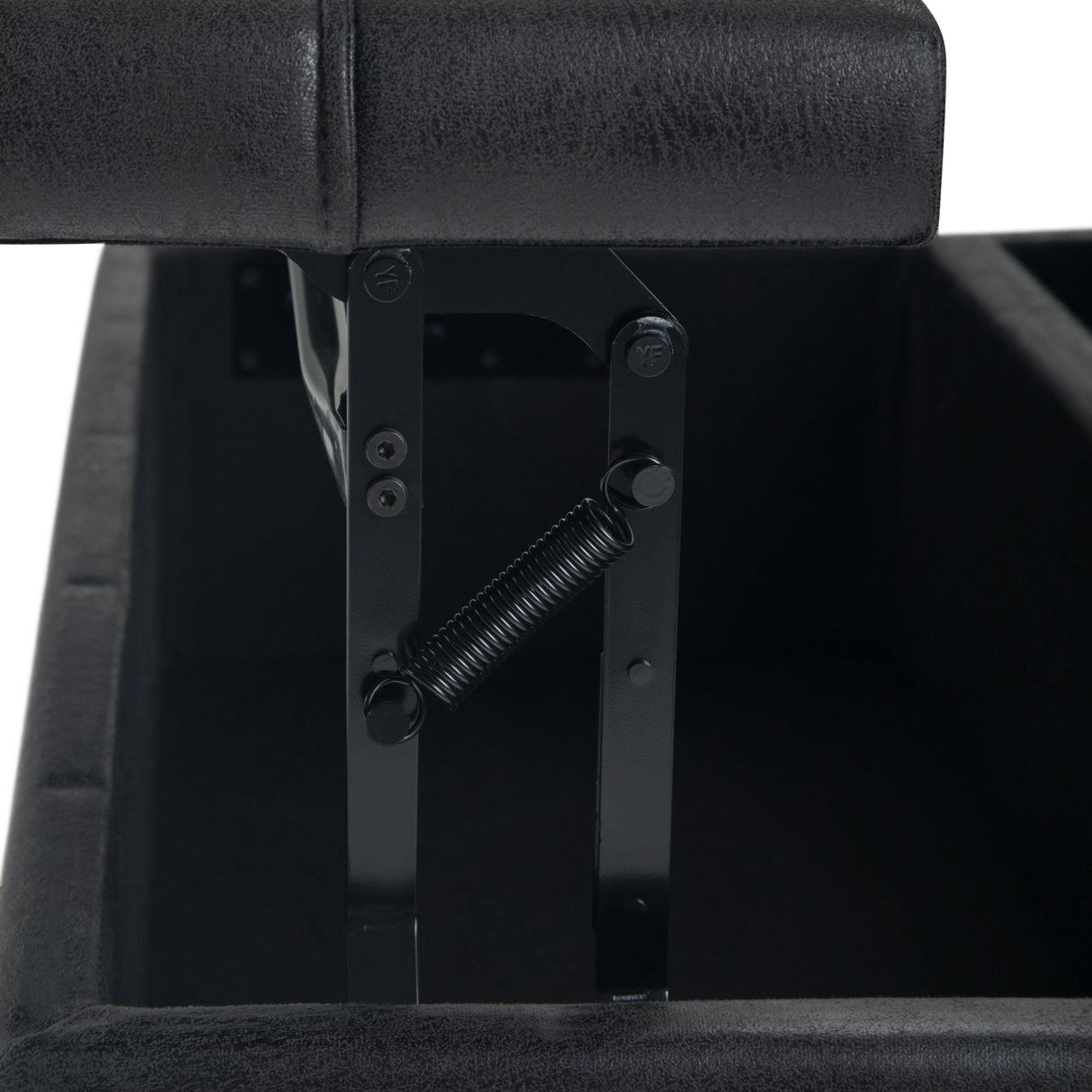 Harrison - Upholstered Coffee Table Storage Ottoman by Couch.com