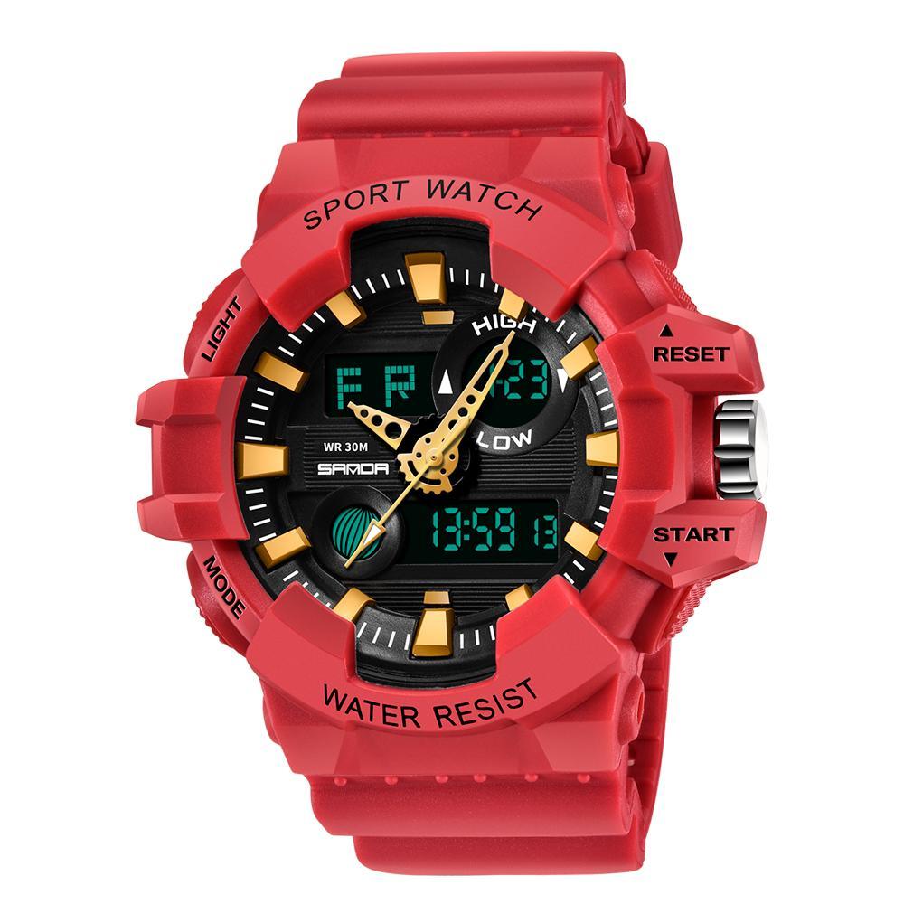Sport Men Watches White G style Watch In LED Digital Style Waterproof 30M Casual Luxury Elegant Style Relogios masculino