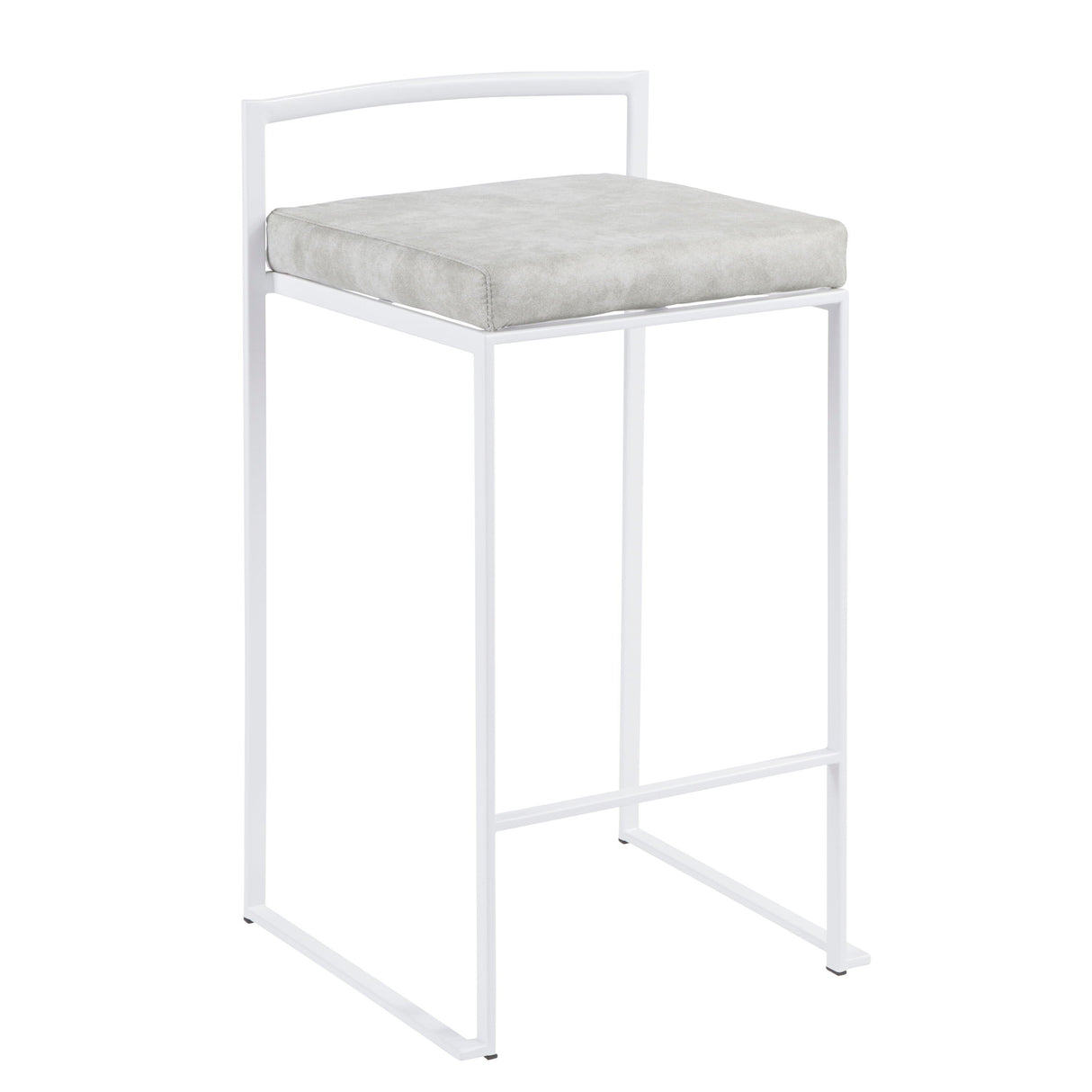 Fuji - Simple Elegance, Contemporary Stackable Counter Stool by Couch.com