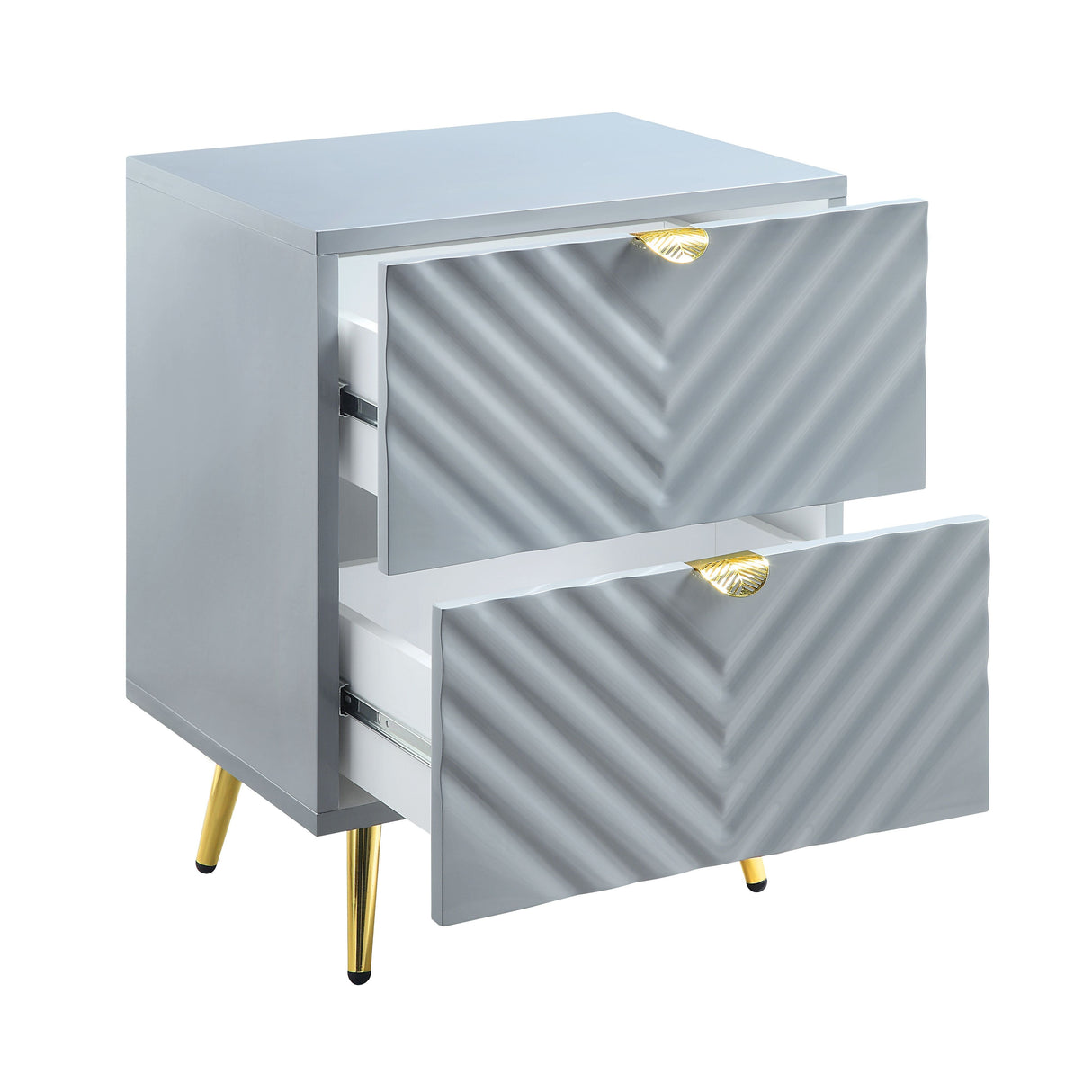 Gaines - High Gloss Nightstand by Couch.com