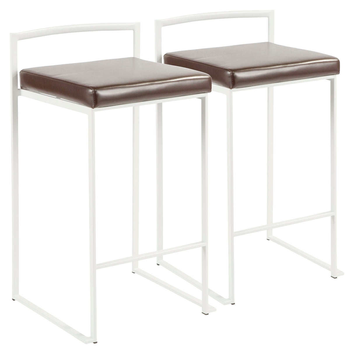 Fuji - Simple Elegance, Contemporary Stackable Counter Stool by Couch.com