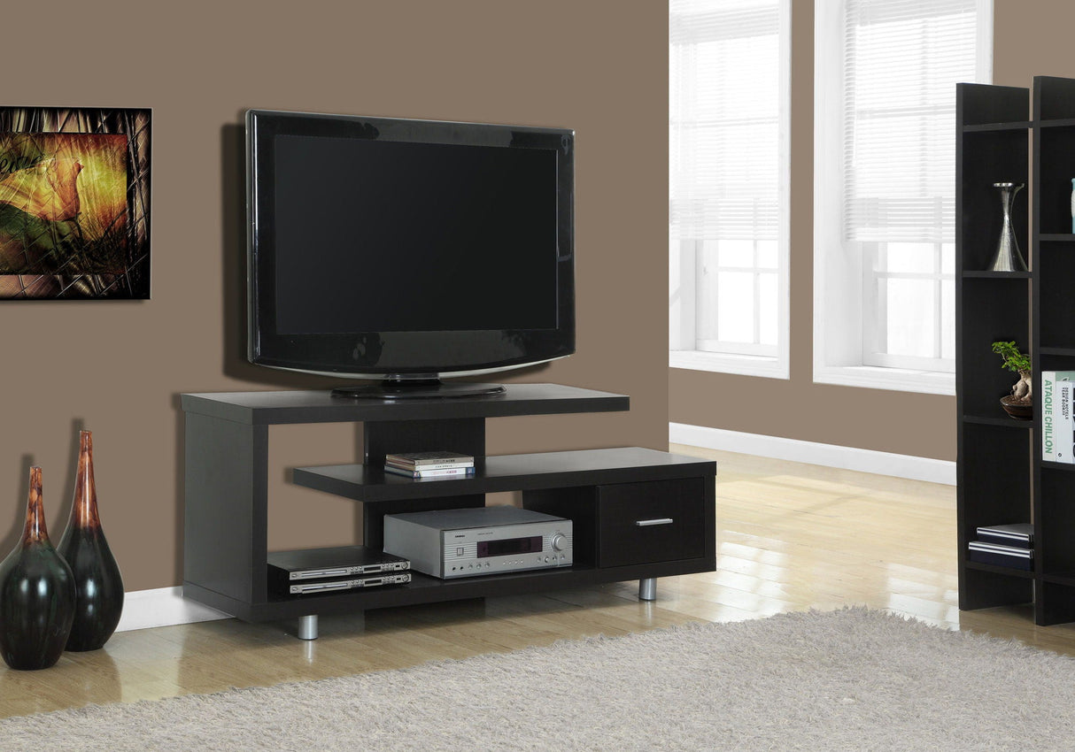 TV Stand, Console, Media Entertainment Center Storage Cabinet, Contemporary & Modern by Couch.com