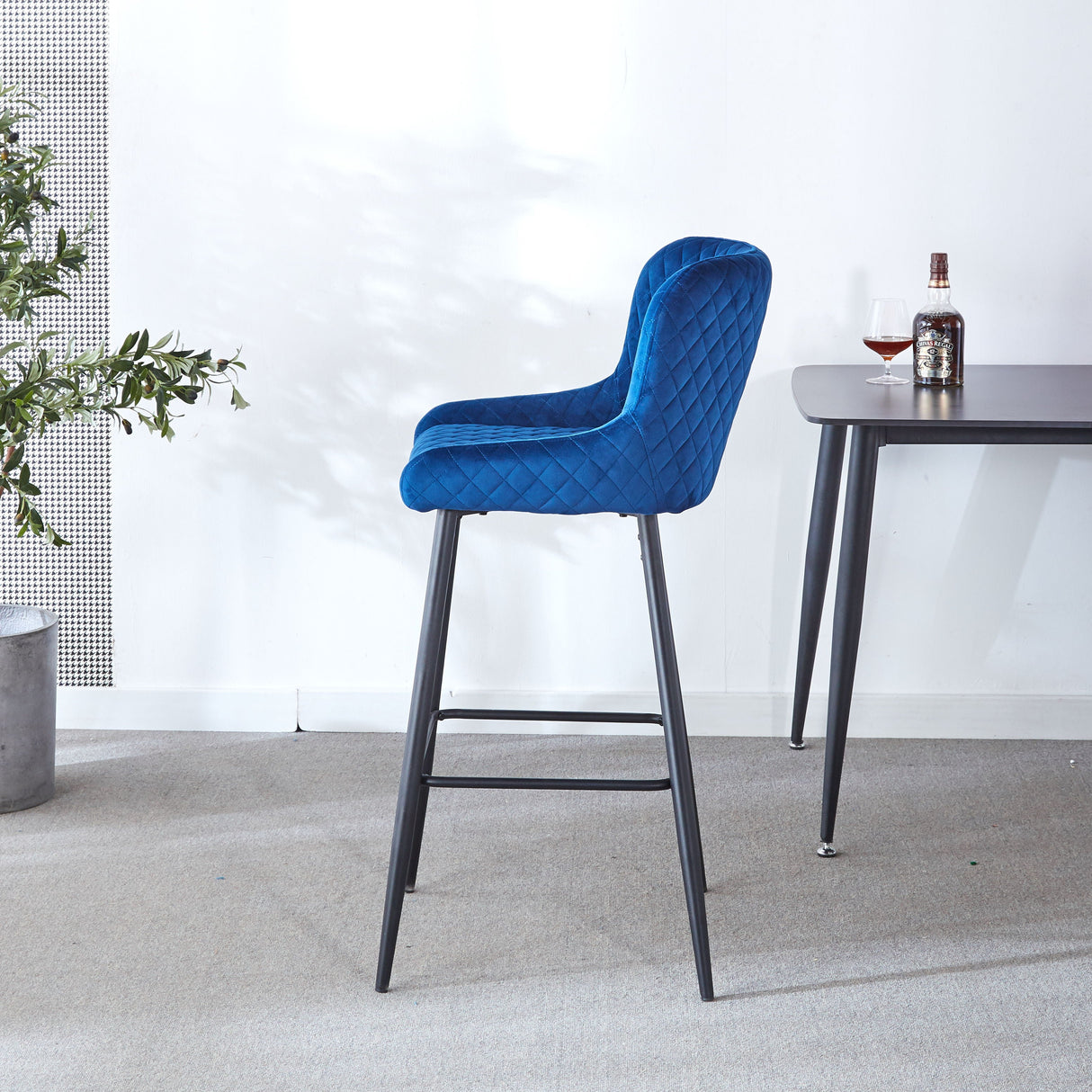 Ergonomic Counter Height Bar Stool (Set of 2) by Couch.com