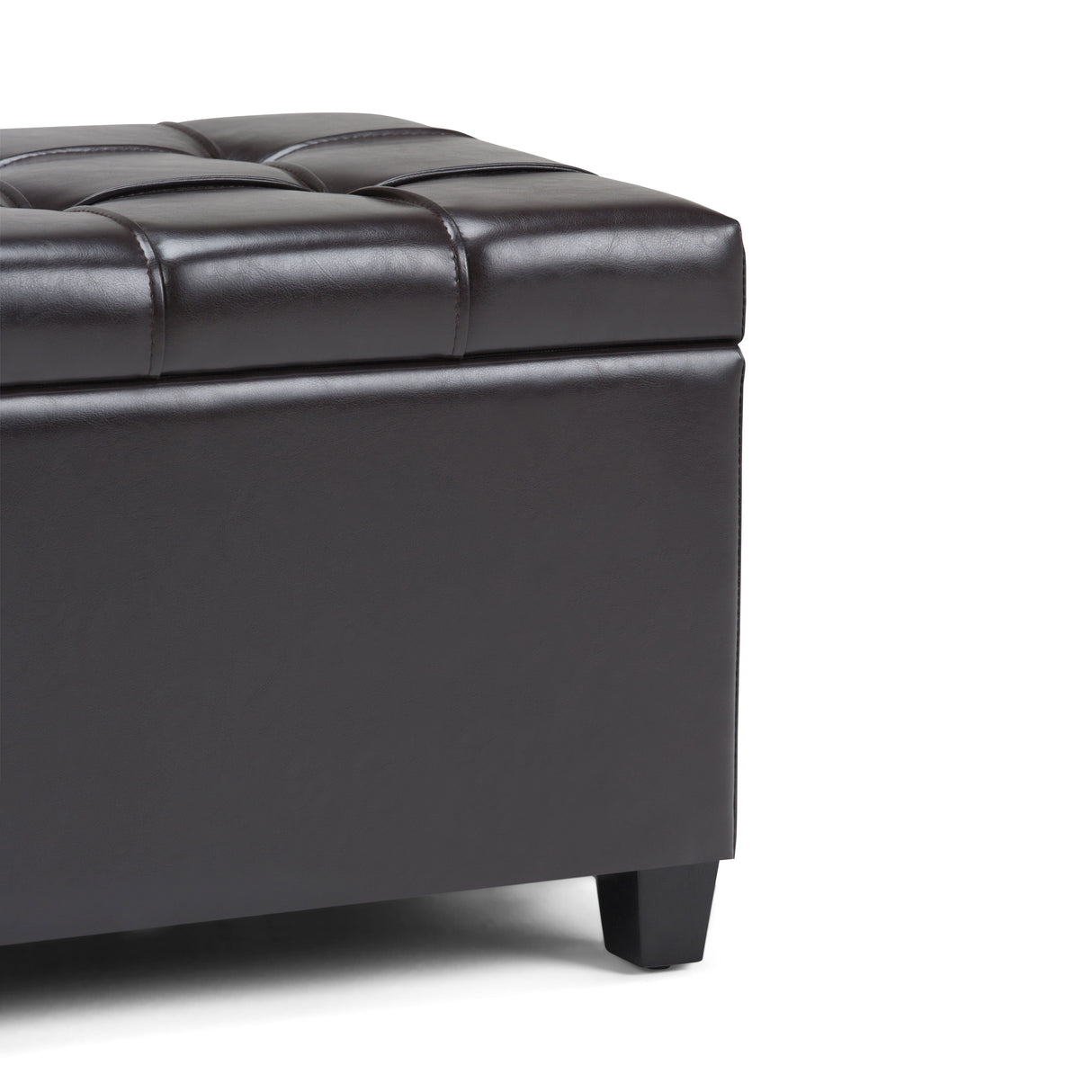 Sienna - Upholstered Storage Ottoman Bench by Couch.com