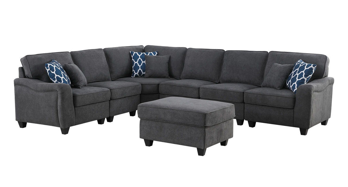 Leo - Woven Modular Sectional Sofa Comfort And Style by Couch.com