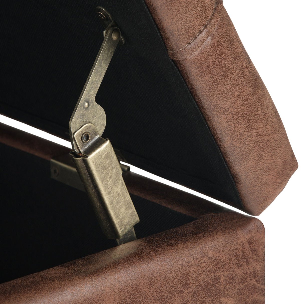 Harrison - Upholstered Coffee Table Storage Ottoman by Couch.com