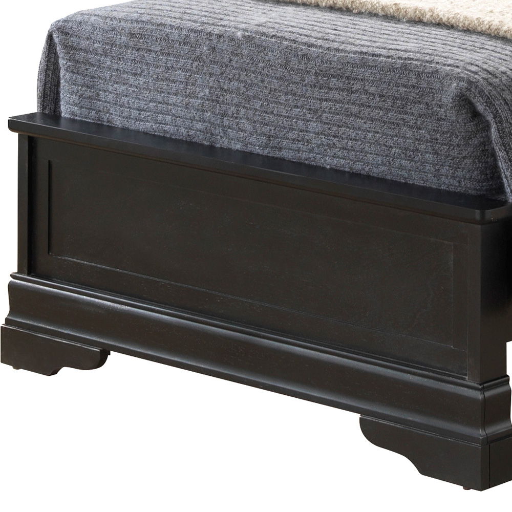 Sleigh Bed With Low Footboard by Couch.com